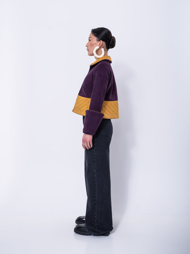 Calla Lily Jacket Purple