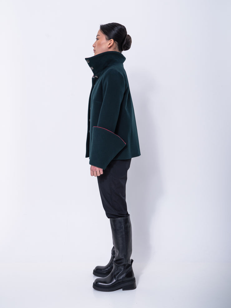 Calla Lily Jacket Green